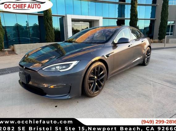TESLA MODEL S 2022 5YJSA1E57NF490350 image